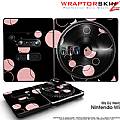 DJ Hero Skin Lots Of Dots Pink on Black fits Nintendo Wii DJ Heros