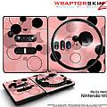 DJ Hero Skin Lots Of Dots Pink on Pink fits Nintendo Wii DJ Heros