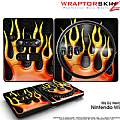DJ Hero Skin Metal Flames fits Nintendo Wii DJ Heros