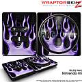 DJ Hero Skin Metal Flames Purple fits Nintendo Wii DJ Heros