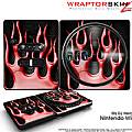 DJ Hero Skin Metal Flames Red fits Nintendo Wii DJ Heros