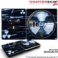 DJ Hero Skin Radioactive Blue fits Nintendo Wii DJ Heros