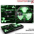 DJ Hero Skin Radioactive Green fits Nintendo Wii DJ Heros