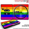 DJ Hero Skin Rainbow Stripes fits Nintendo Wii DJ Heros