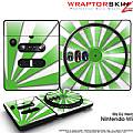 DJ Hero Skin Rising Sun Green fits Nintendo Wii DJ Heros