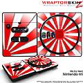 DJ Hero Skin Rising Sun Red fits Nintendo Wii DJ Heros