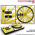 DJ Hero Skin Rising Sun Yellow fits Nintendo Wii DJ Heros