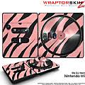 DJ Hero Skin Zebra Stripes Pink fits Nintendo Wii DJ Heros