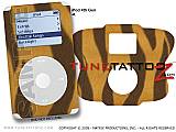 Tiger Stripes iPod Tune Tattoo Kit (fits 4th Gen iPods)