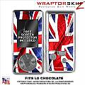 LG Chocolate Skin Union Jack WraptorSkinz Kit by TuneTattooz