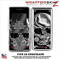 LG Chocolate Skin Chrome Skulls WraptorSkinz Kit by TuneTattooz