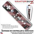 Wii Remote Controller (wiiMote) Skins Camouflage Pink - WraptorSkinz by TuneTattooz