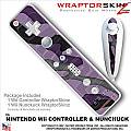 Wii Remote Controller (wiiMote) Skins Camouflage Purple - WraptorSkinz by TuneTattooz