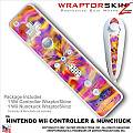 Wii Remote Controller (wiiMote) Skins Tye-Dye Paste - WraptorSkinz by TuneTattooz