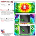 Nintendo DS Lite Skin Tie Dye WraptorSkinz Skin Kit by TuneTattooz