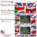 Nintendo DS Lite Skin Union Jack WraptorSkinz Skin Kit by TuneTattooz