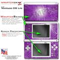 Nintendo DS Lite Skin Stardust Purple WraptorSkinz Skin Kit by TuneTattooz