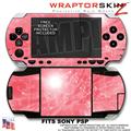 Sony PSP Skin - Stardust Pink WraptorSkinz Kit 