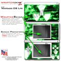 Nintendo DS Lite Skin Radioactive Green WraptorSkinz Skin Kit by TuneTattooz
