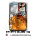 iPod Classic (6G) Skin - Chrome Drip on Fire - WraptorSkin Kit