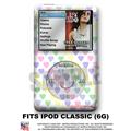 iPod Classic Skin - Pastel Hearts On White - WraptorSkin Kit
