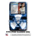 iPod Classic Skin - Radioactive Blue - WraptorSkin Kit