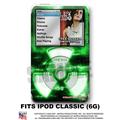 iPod Classic Skin - Radioactive Green - WraptorSkin Kit