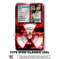 iPod Classic Skin - Radioactive Red - WraptorSkin Kit