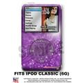 iPod Classic Skin - Stardust Purple - WraptorSkin Kit