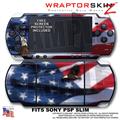 Ole Glory WraptorSkinz  Decal Style Skin fits Sony PSP Slim (PSP 2000)