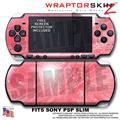 Stardust Pink WraptorSkinz  Decal Style Skin fits Sony PSP Slim (PSP 2000)