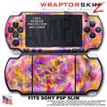 Tie Dye Pastel WraptorSkinz  Decal Style Skin fits Sony PSP Slim (PSP 2000)
