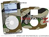 Camouflage with Dog Tag iPod Tune Tattoo Kit (fits 4th Gen iPods)