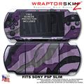Camouflage Purple WraptorSkinz  Decal Style Skin fits Sony PSP Slim (PSP 2000)