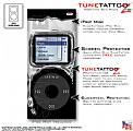 Chrome Drip on Black iPod Mini Tune Tattoo Kit