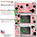 Nintendo DS Lite Skin Lots Of Dots Pink on Pink WraptorSkinz Skin Kit by TuneTattooz