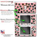 Nintendo DS Lite Skin Punched Holes in Pink WraptorSkinz Skin Kit by TuneTattooz