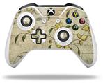 WraptorSkinz Decal Skin Wrap Set works with 2016 and newer XBOX One S / X Controller Flowers and Berries Yellow (CONTROLLER NOT INCLUDED)