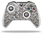 WraptorSkinz Decal Skin Wrap Set works with 2016 and newer XBOX One S / X Controller Diamond Plate Metal 02 (CONTROLLER NOT INCLUDED)