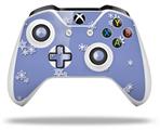 WraptorSkinz Decal Skin Wrap Set works with 2016 and newer XBOX One S / X Controller Snowflakes (CONTROLLER NOT INCLUDED)