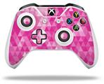 WraptorSkinz Decal Skin Wrap Set works with 2016 and newer XBOX One S / X Controller Triangle Mosaic Fuchsia (CONTROLLER NOT INCLUDED)