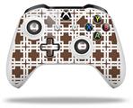 WraptorSkinz Decal Skin Wrap Set works with 2016 and newer XBOX One S / X Controller Boxed Chocolate Brown (CONTROLLER NOT INCLUDED)