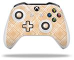 WraptorSkinz Decal Skin Wrap Set works with 2016 and newer XBOX One S / X Controller Wavey Peach (CONTROLLER NOT INCLUDED)