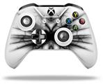 WraptorSkinz Decal Skin Wrap Set works with 2016 and newer XBOX One S / X Controller Lightning Black (CONTROLLER NOT INCLUDED)