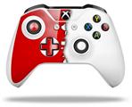 WraptorSkinz Decal Skin Wrap Set works with 2016 and newer XBOX One S / X Controller Ripped Colors Red White (CONTROLLER NOT INCLUDED)