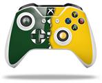 WraptorSkinz Decal Skin Wrap Set works with 2016 and newer XBOX One S / X Controller Ripped Colors Green Yellow (CONTROLLER NOT INCLUDED)