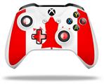 WraptorSkinz Decal Skin Wrap Set works with 2016 and newer XBOX One S / X Controller Canadian Canada Flag (CONTROLLER NOT INCLUDED)