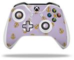 WraptorSkinz Decal Skin Wrap Set works with 2016 and newer XBOX One S / X Controller Anchors Away Lavender (CONTROLLER NOT INCLUDED)
