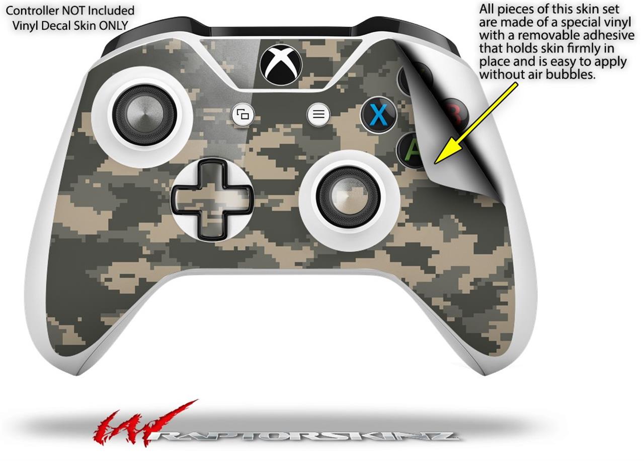 XBOX One S and One X Wireless Controller Skins WraptorCamo Digital Camo ...