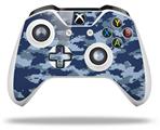 WraptorSkinz Decal Skin Wrap Set works with 2016 and newer XBOX One S / X Controller WraptorCamo Digital Camo Navy (CONTROLLER NOT INCLUDED)